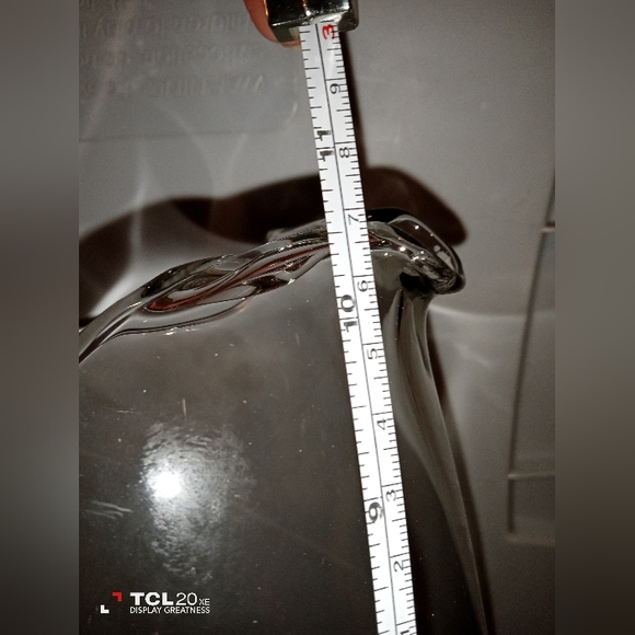 3pc lot vintage crystal tea or juice pitchers & beer mug - Picture 2 of 10